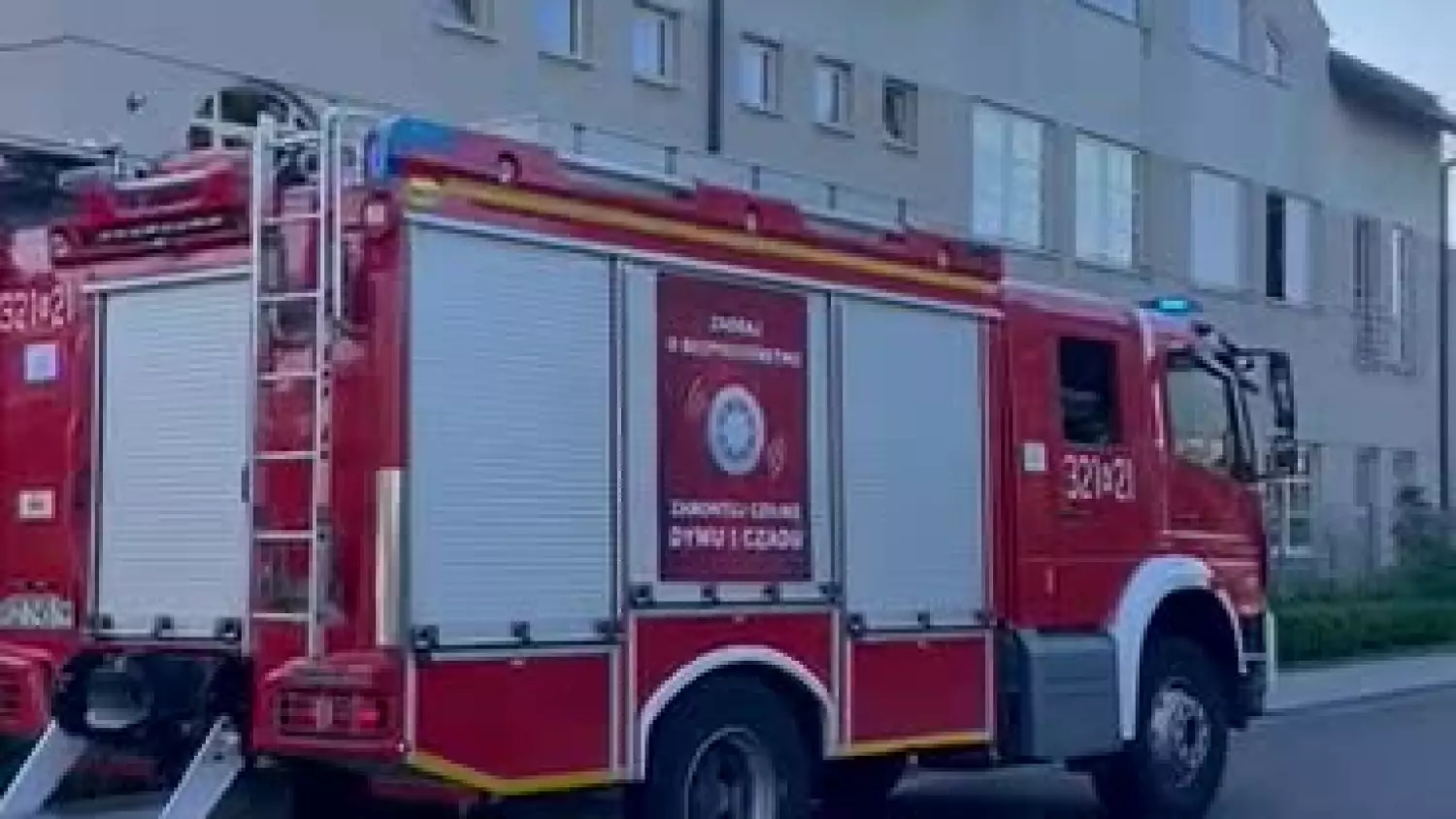 Pożar w RDK na Staromiejskiej [WIDEO]