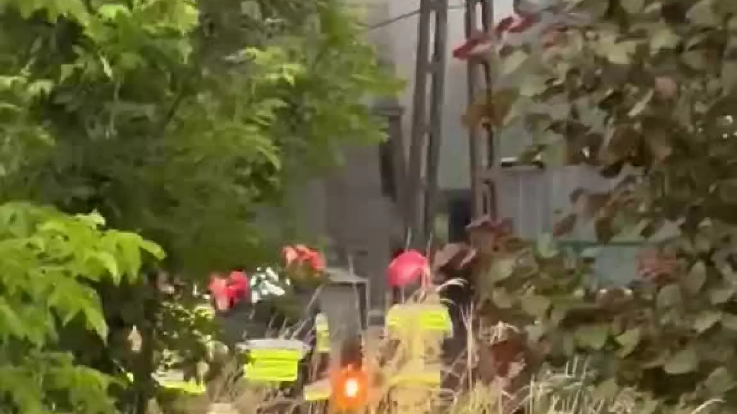 Piorun uderzył w transformator w Trzebownisku